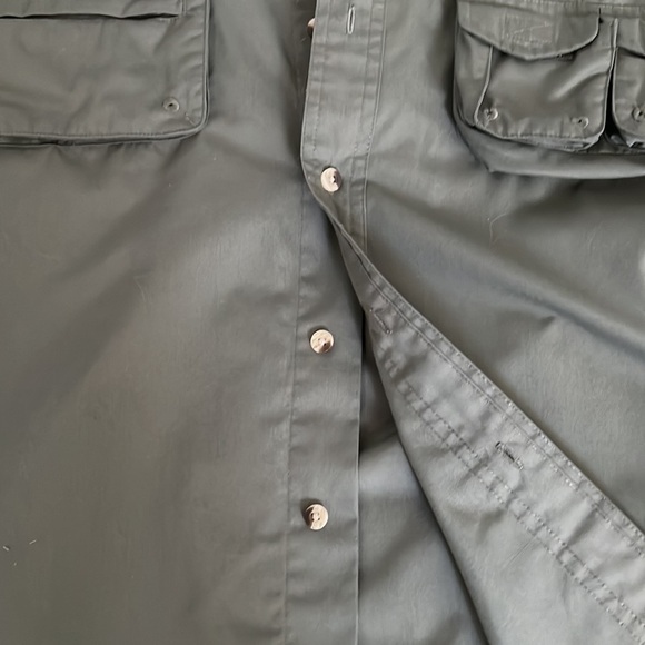 L.L.Bean Buzz Off insect shield repellent apparel Fishing Camping Shirt S - Picture 4 of 12